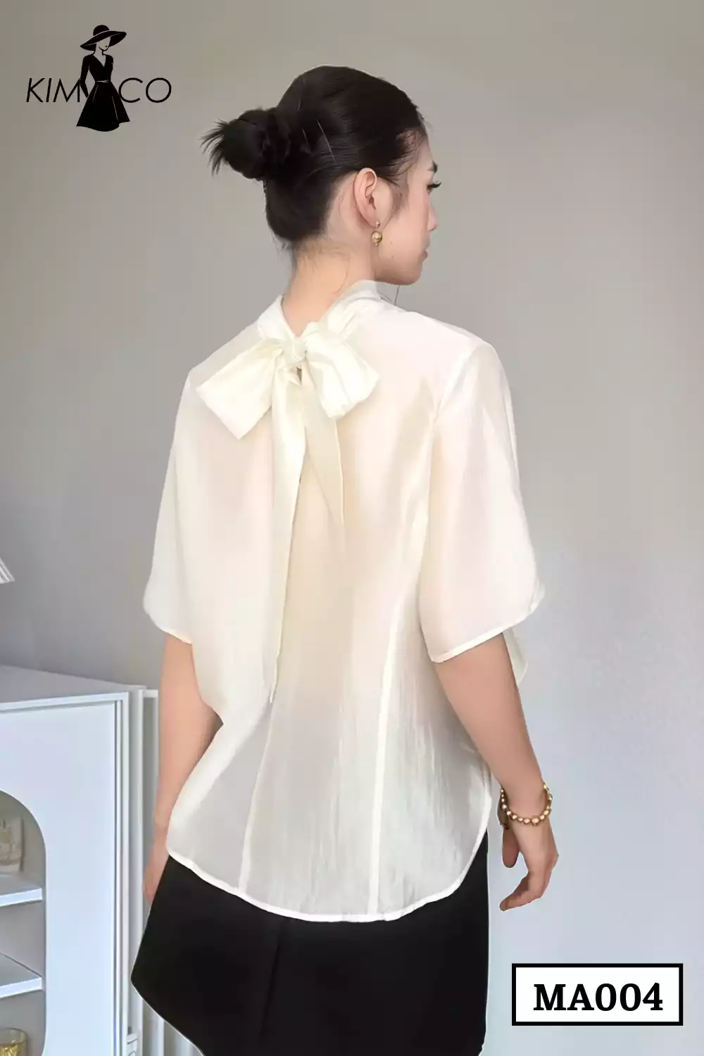 Áo Kiểu Cream Note Nữ Tính - MA004_thumbnail_1