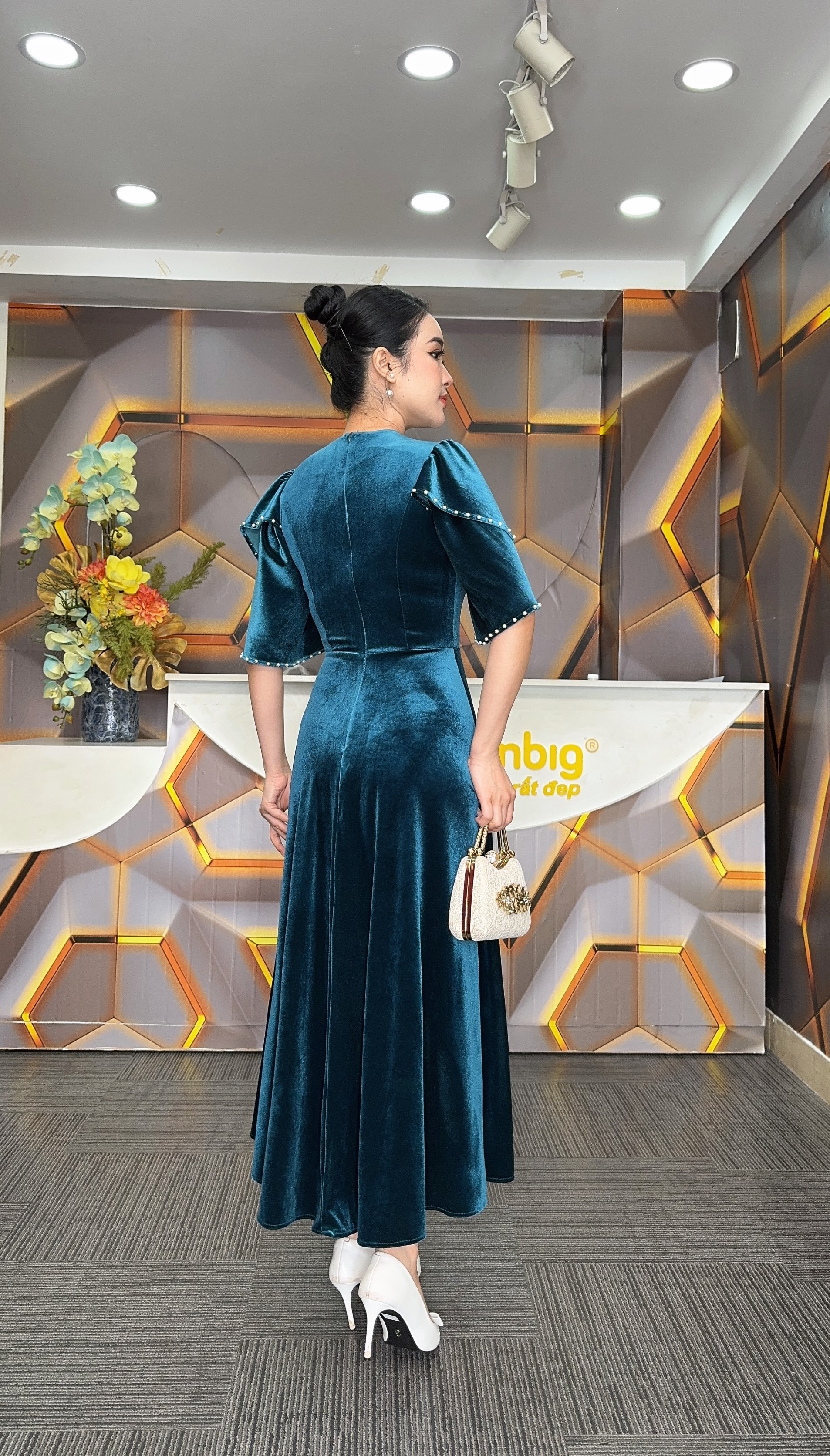 Đầm xòe - Y1850 - Thương hiệu Zonbig_thumbnail_6