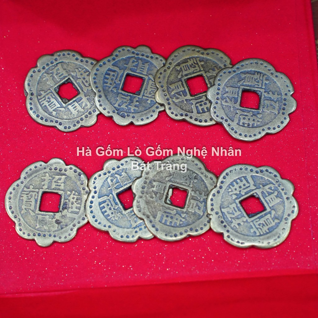 Đồng Xu Hoa Mai Phong Thuỷ Tài Lộc May Mắn Bỏ Bóp Ví, Tủ Thờ, Két Sắt Ý Nghĩa_thumbnail_3