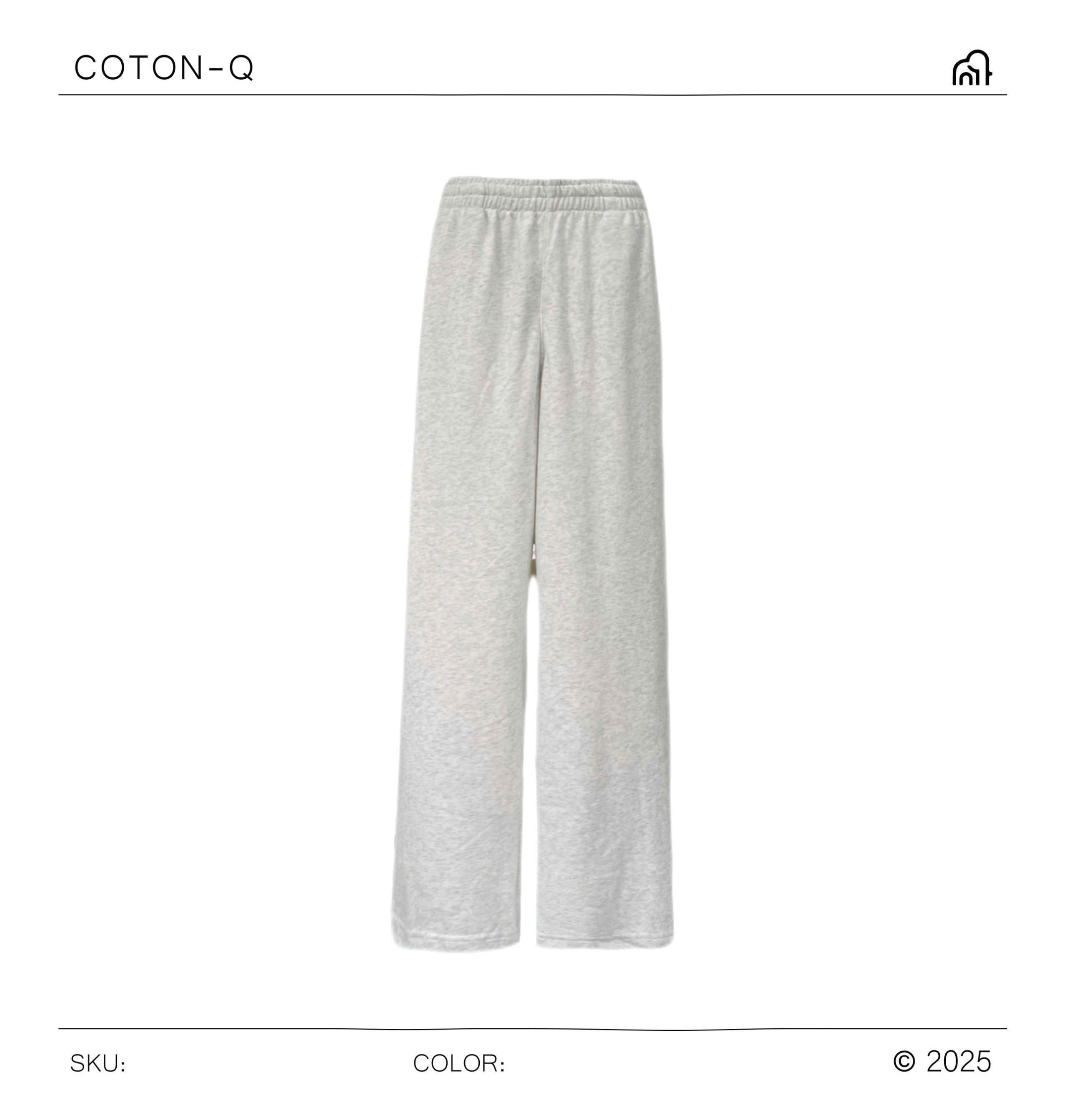 HQ296 Quần suông lưng thun ( TIÊU )