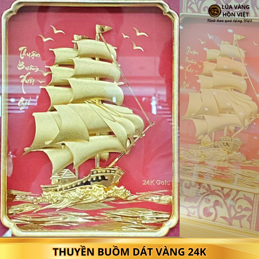 THUYỀN BUỒM DÁT VÀNG 24K_thumbnail_1