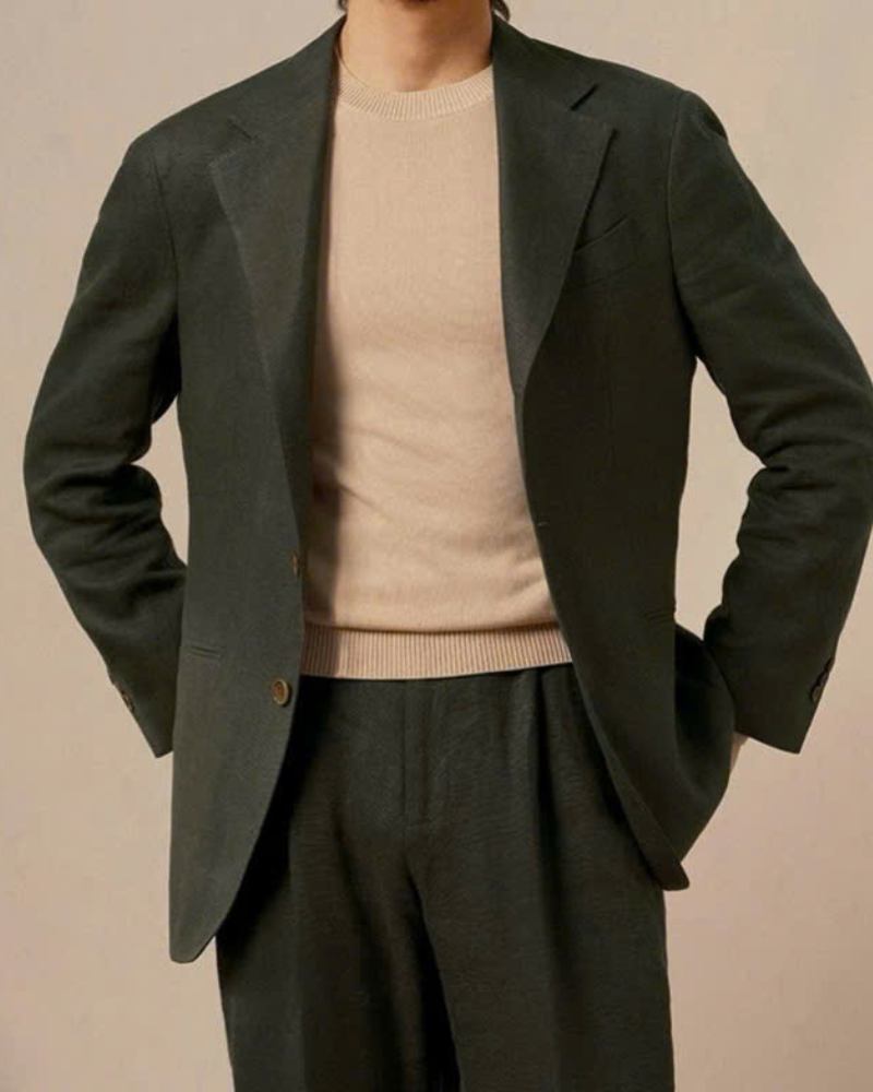 Blazer Havana Linen 1 Hàng Khuy_thumbnail_7