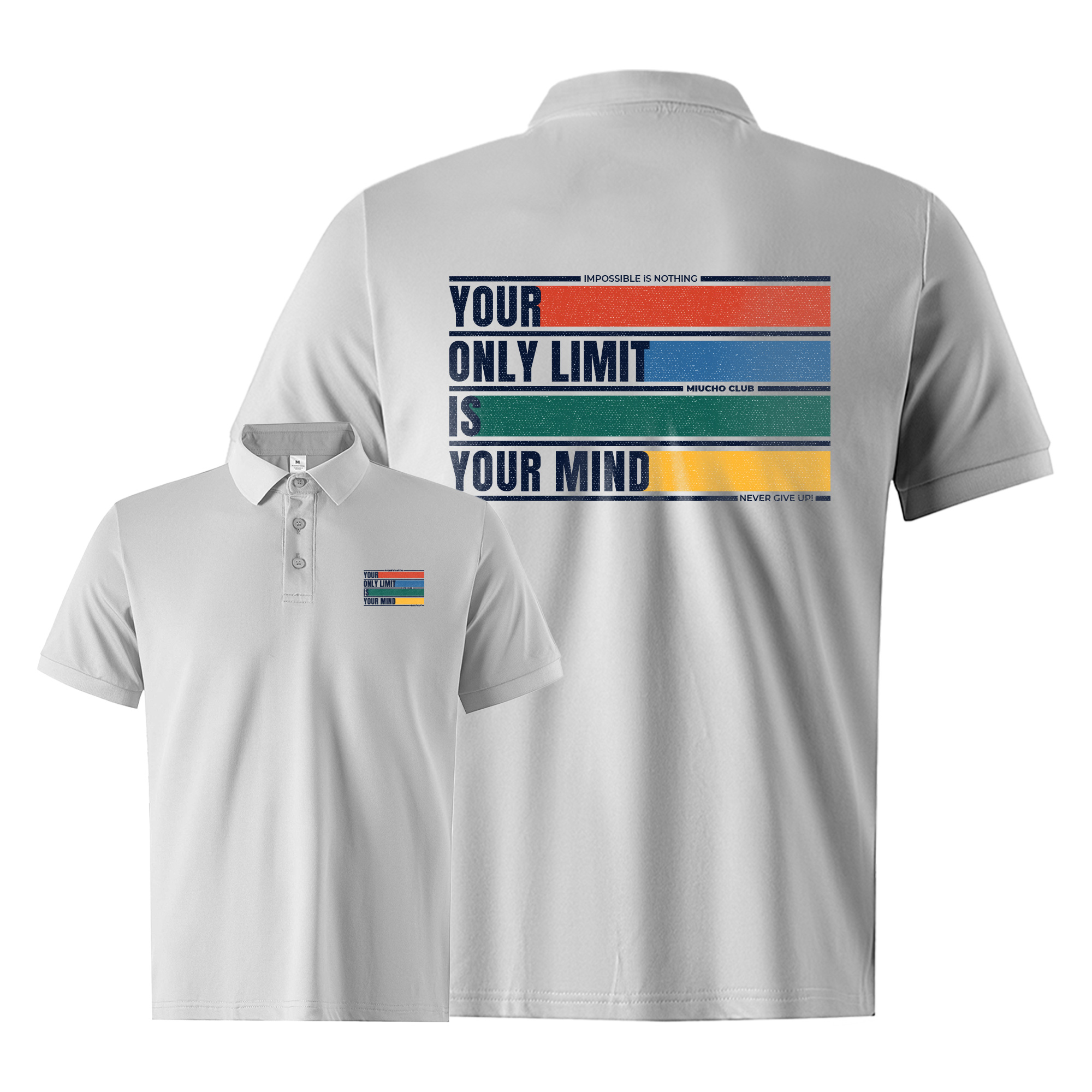 Áo polo nam cao cấp form vừa 2051 Miucho Iconic cổ trụ vải cá sấu polyester thoáng mát in mix_thumbnail_14