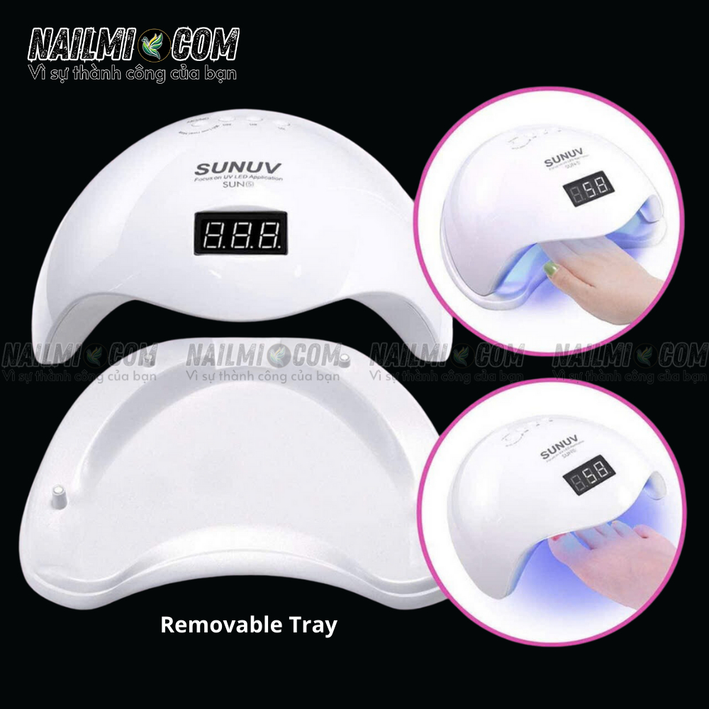 Máy hơ gel Không tích điện-Sun 5 plus bản Anh_thumbnail_1