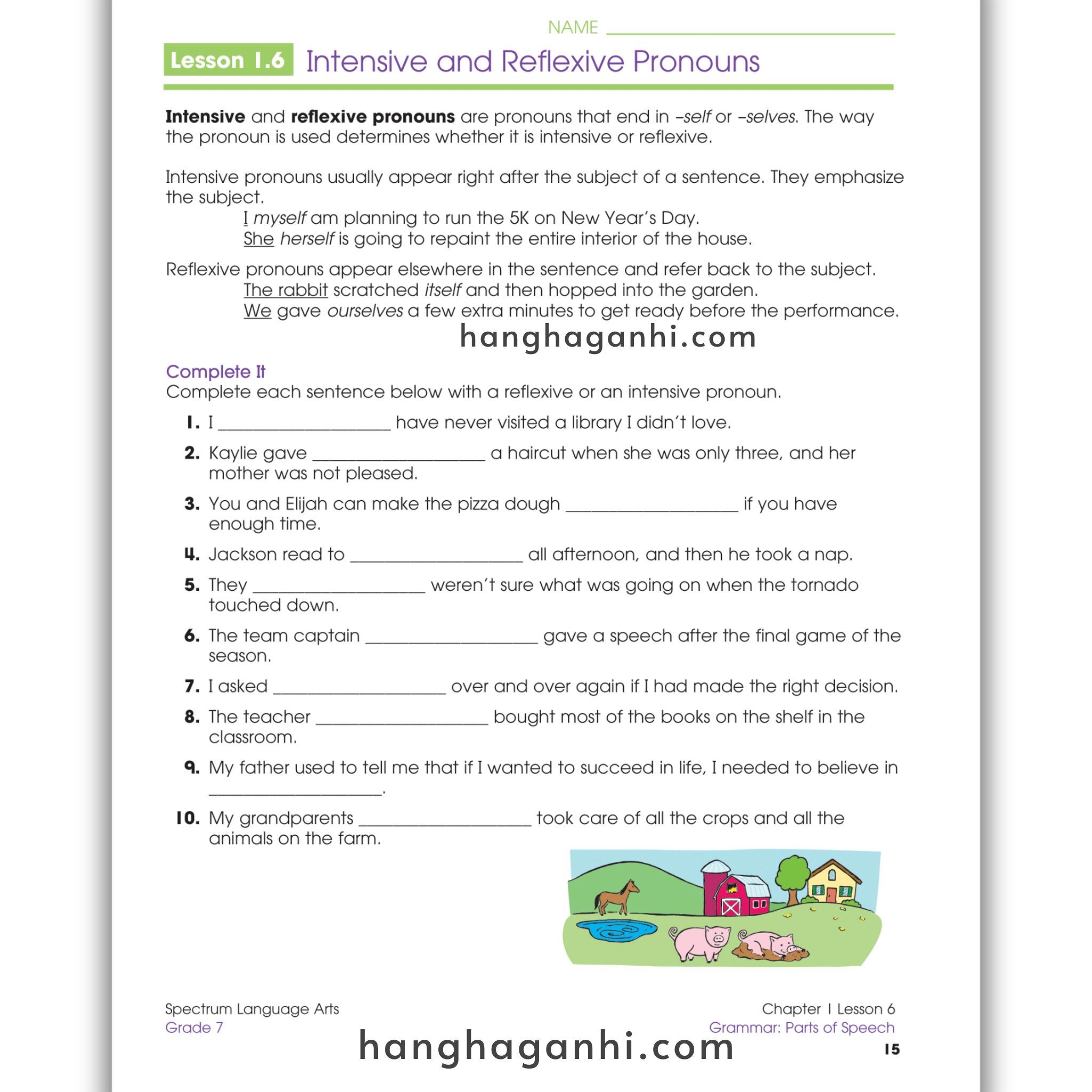 Sách Spectrum Language Arts Workbook Grade 7_thumbnail_13