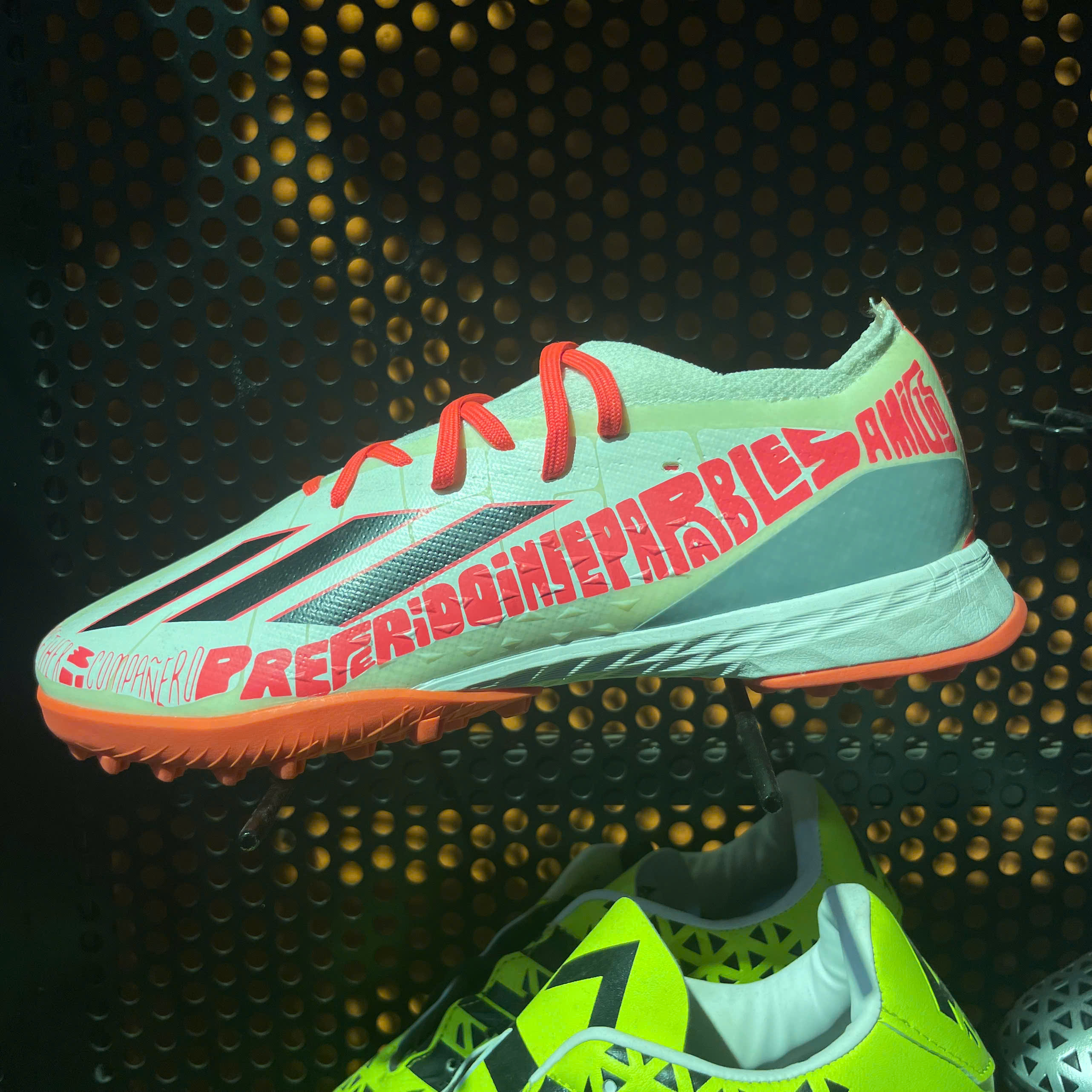 Giày X speedportal trắng cam