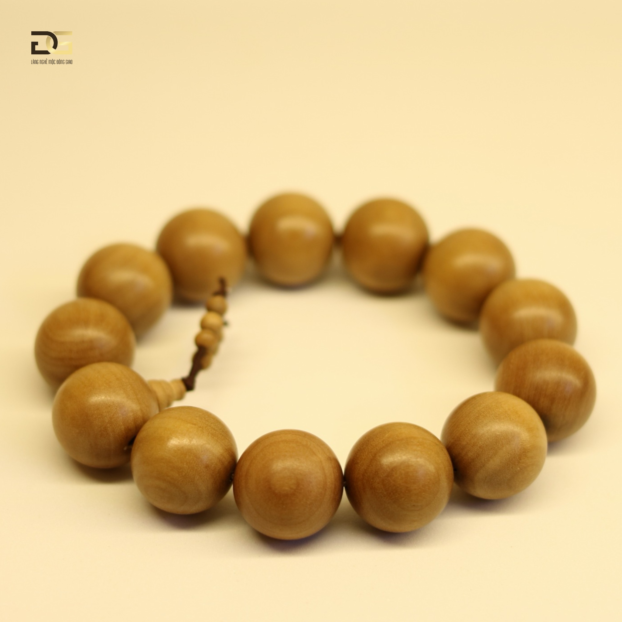 18mm (13 Hạt) Vòng Tay Đàn Hương Rừng Ấn Độ