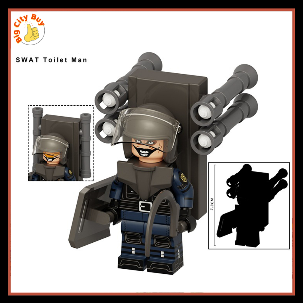 Skibidi Toilet Mô hình Lắp ráp Nhân vật Nhà Vệ Sinh Người Đồ chơi Series Âm Thanh Người Truyền Hình_thumbnail_15