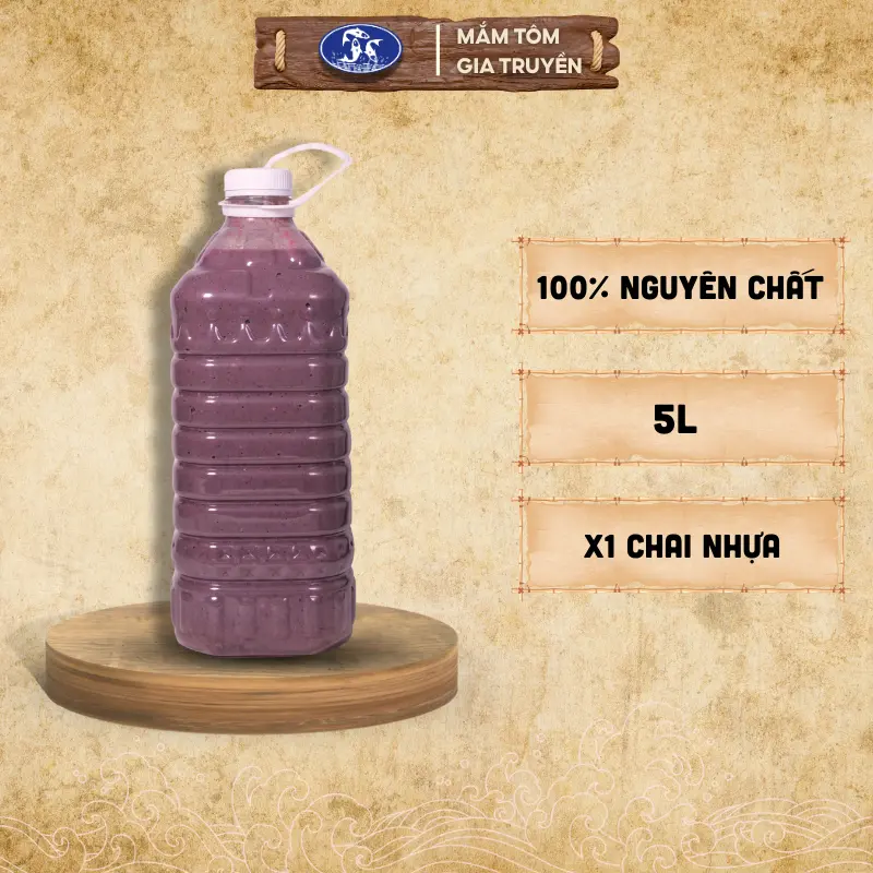 Mắm tôm Ba Làng T&H Can 5L