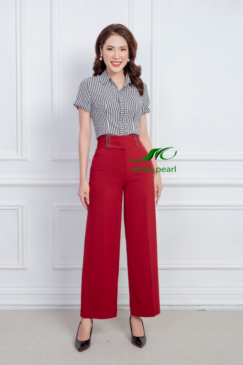 Quần ống suông cạp 6 cúc thời trang công sở cao cấp White Pearl_thumbnail_3