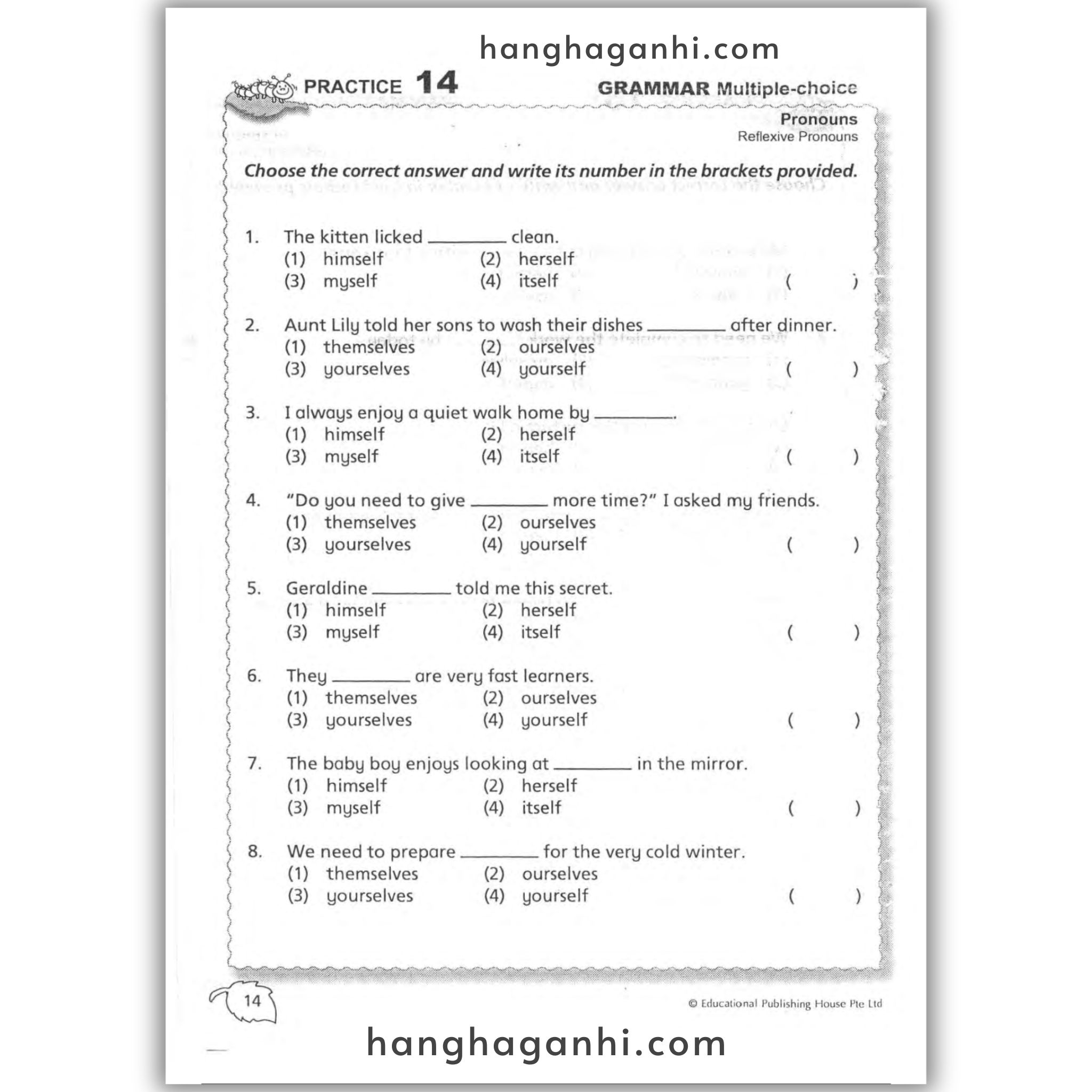 Complete Practice Book for Grammar, Vocabulary & Comprehension Primary 1_thumbnail_9