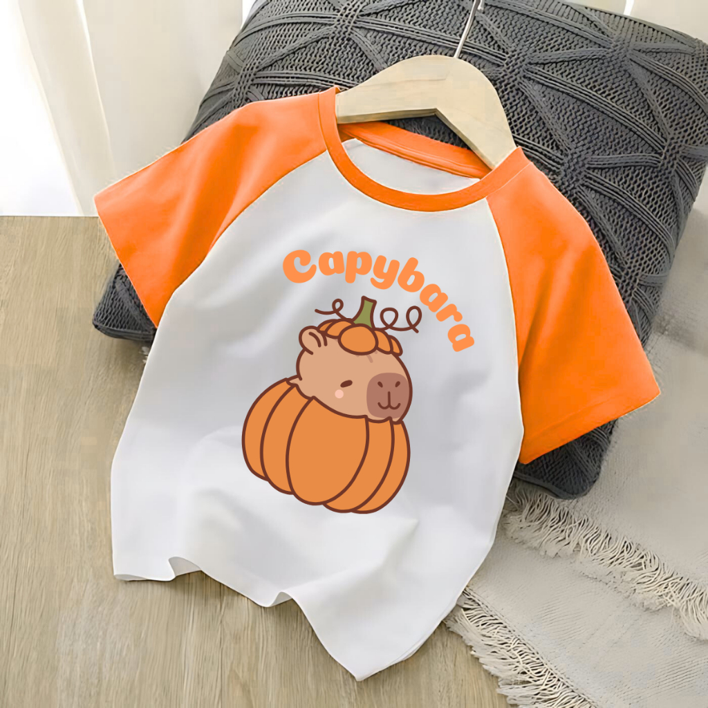 Áo thun trẻ em in hình Capybara - Loza Kids G0207