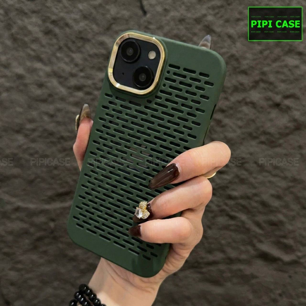 Ốp Lưng iPhone 14 - Chup - Xanh Lá