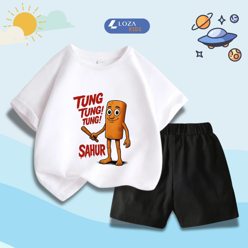 Set bộ bé trai in hình Tung Tung Tung Sahur -  Loza Kids SB385_thumbnail_0