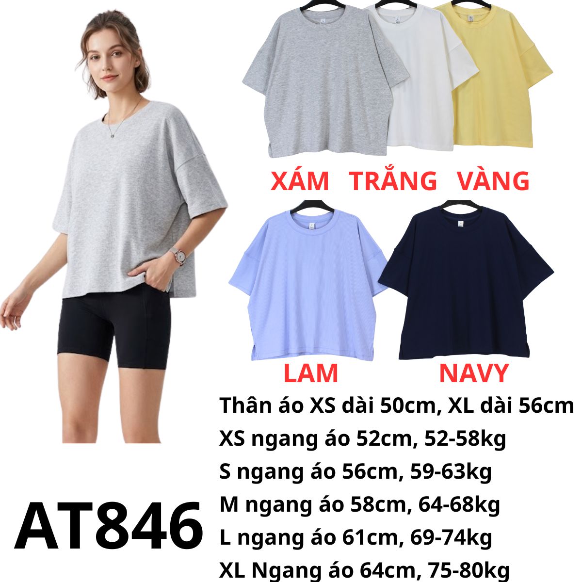AT846- Áo thun thể thao 90