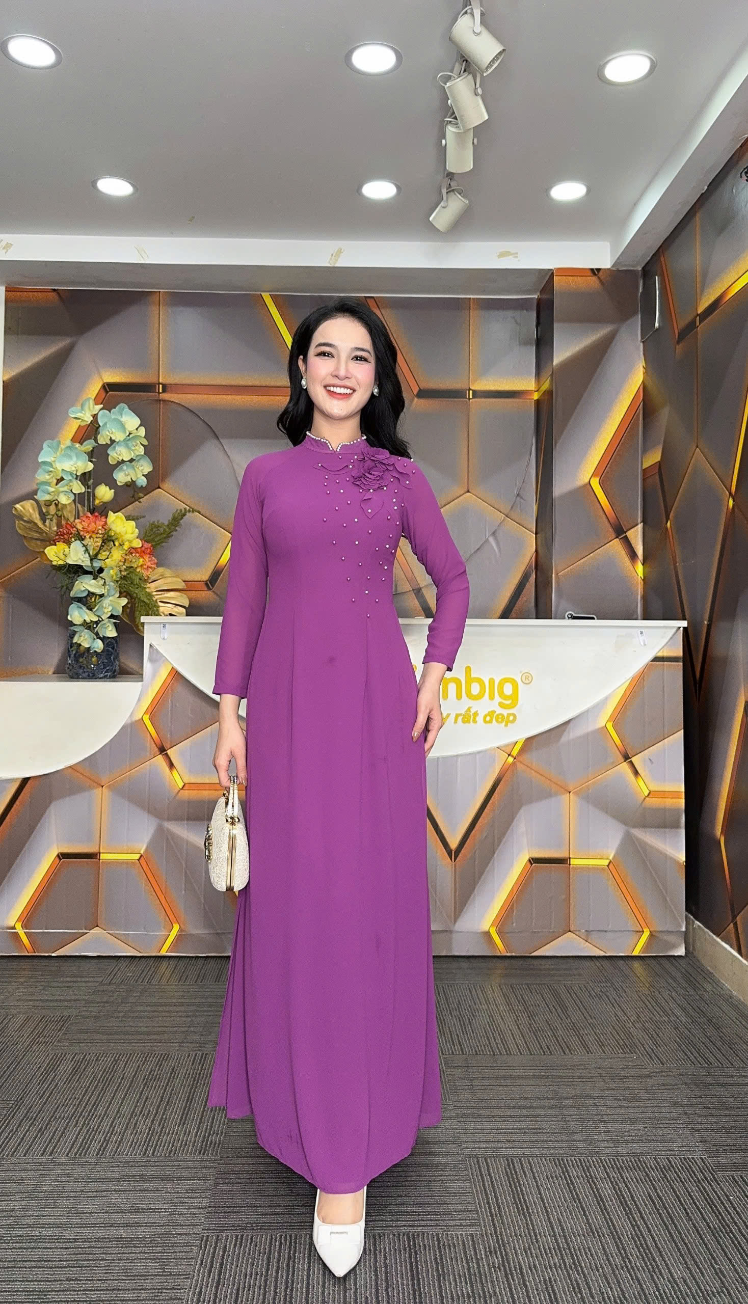 Đầm giả áo dài - Y1877 - Thương hiệu Zonbig_thumbnail_4