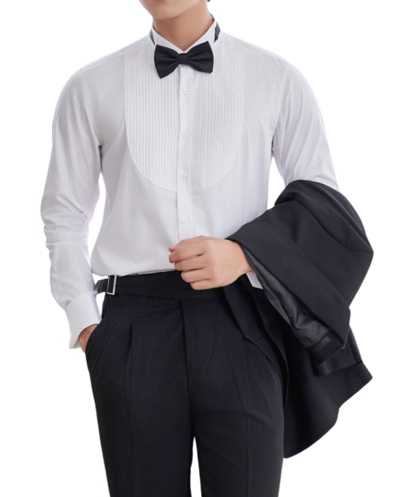 Tuxedo Shirt Season 2 + Cufflinks
