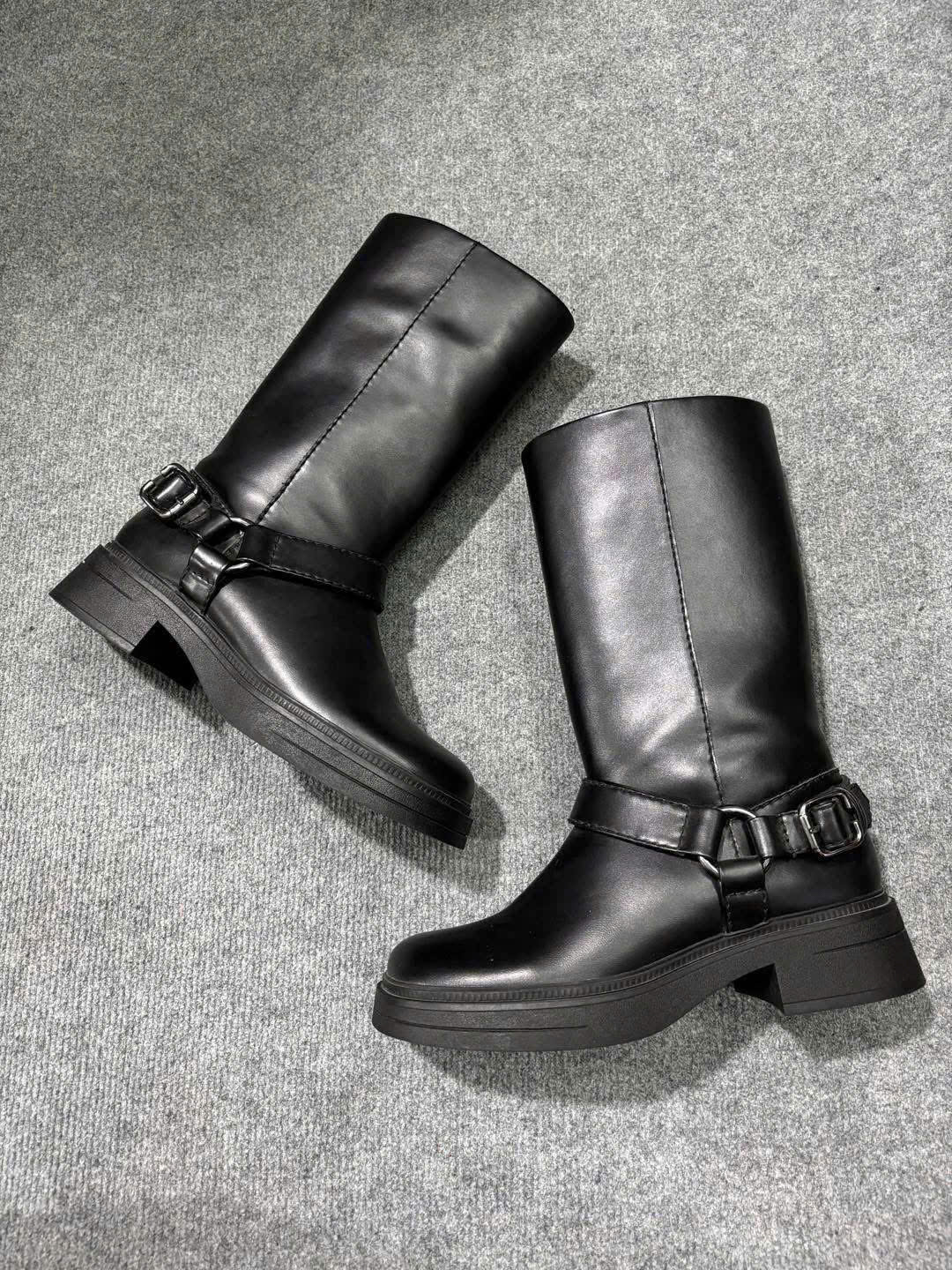 G214 GIÀY BOOT NỮ ĐEN_thumbnail_2