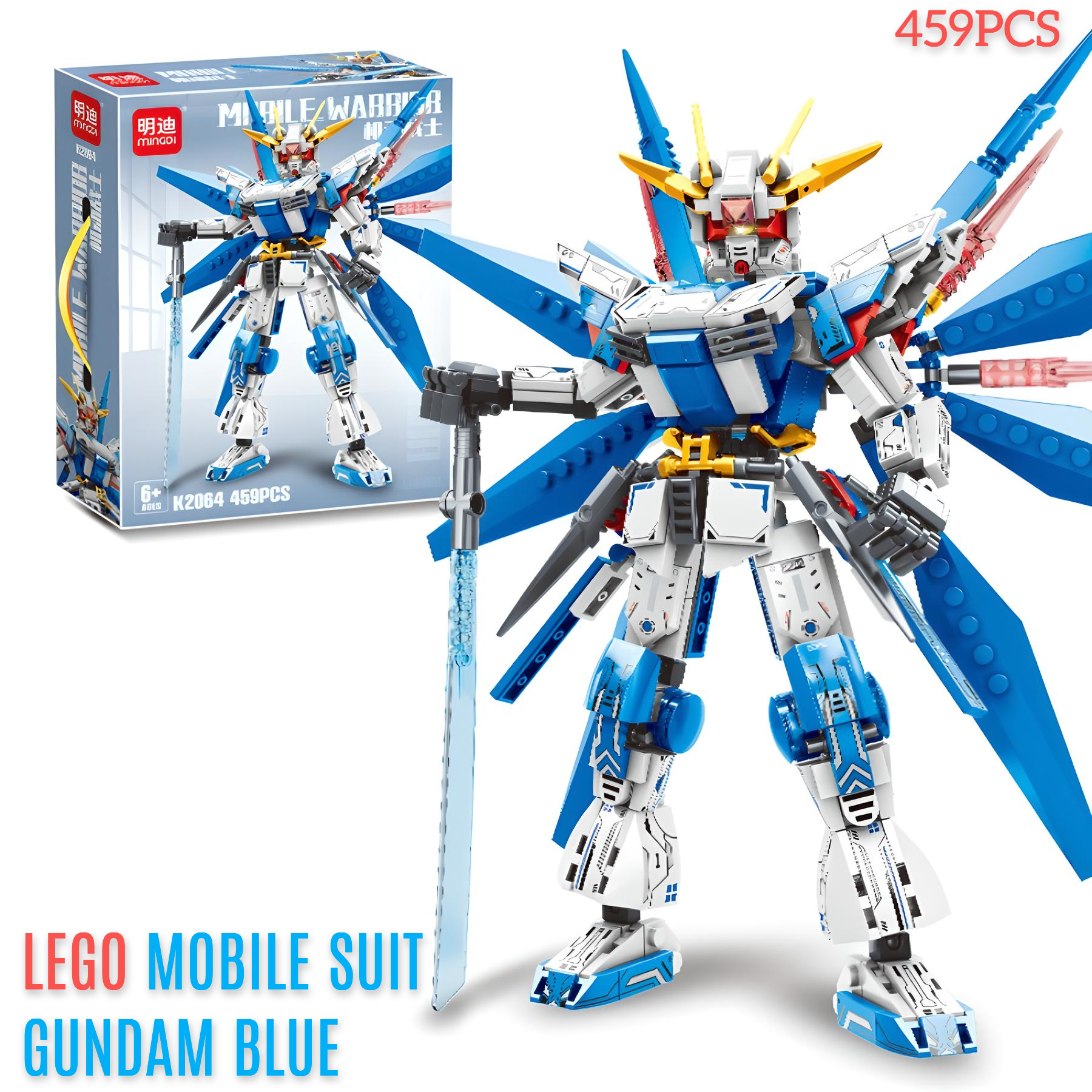 LEGO ĐỒ chơi lắp ghép 𝐌𝐎𝐁𝐈𝐋𝐄 𝐒𝐔𝐈𝐓 𝐆𝐔𝐍𝐃𝐀𝐌 700 chi tiết_thumbnail_7