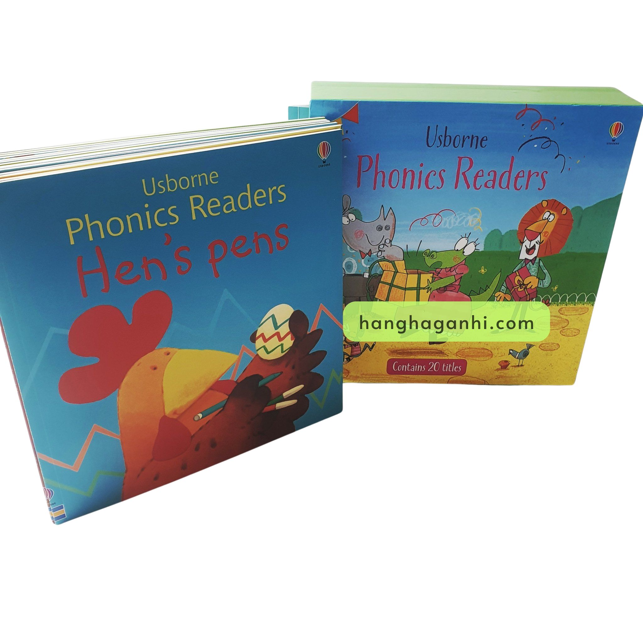 USBORNE PHONICS READER (sách nhập) - 20 quyển kèm file Mp3
