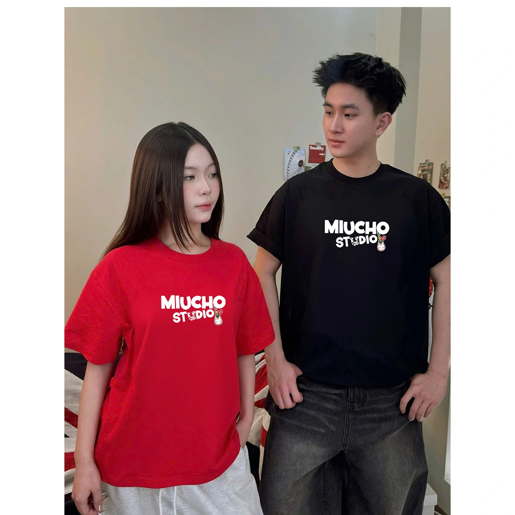 Áo thun Tết boxy nam nữ local brand Miucho Studio vải dày dặn thoáng mát tôn dáng 2981_thumbnail_4