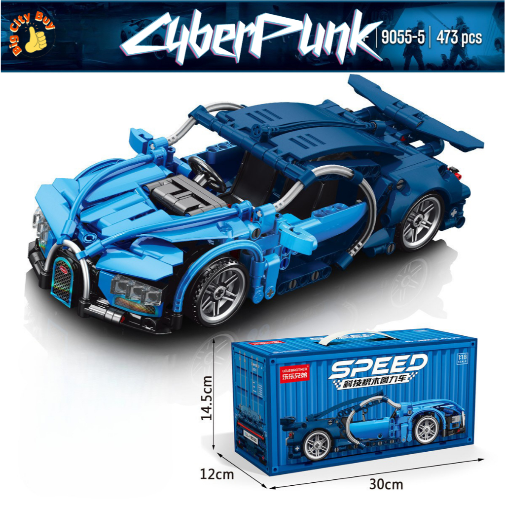 [RẺ VÔ ĐỊCH] Đồ Chơi Xe lắp ráp mô hình Technic Cyber Punk Siêu Ngầu, Sáng Tạo Cho Bé_thumbnail_4