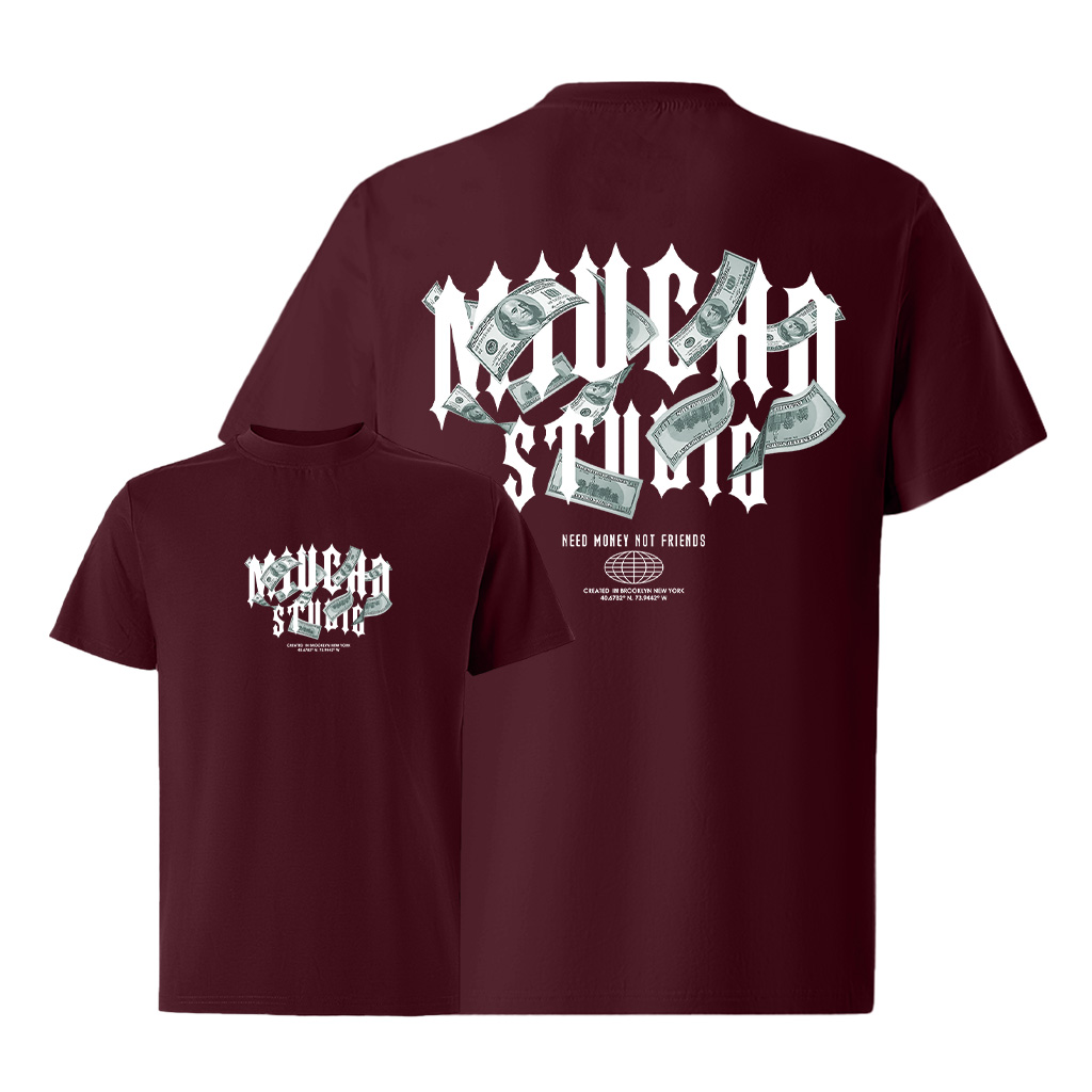 Áo phông form rộng basic local brand ATD1512 Miucho Iconic vải cotton thoáng mát cổ tròn in graphic_thumbnail_17