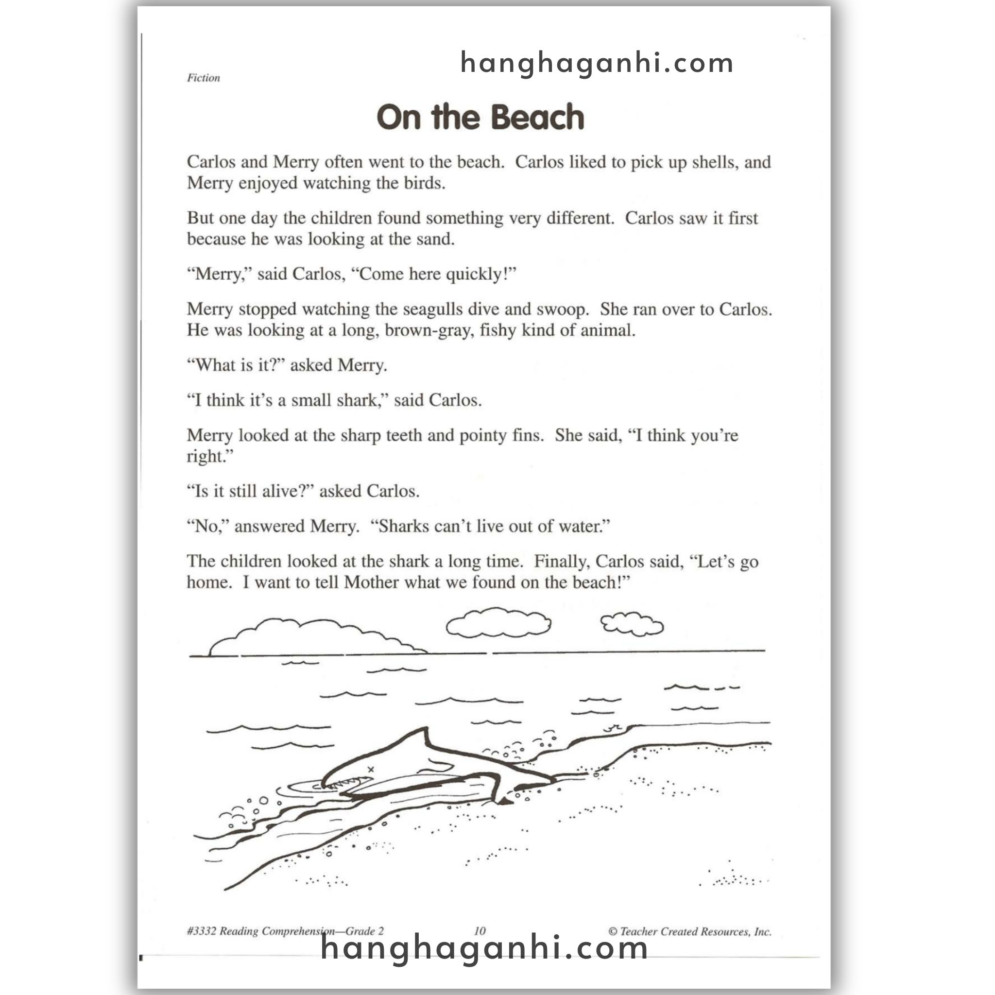 Reading Comprehension Grade 2 Teacher Created Resources, sách đọc hiểu lớp 2_thumbnail_6