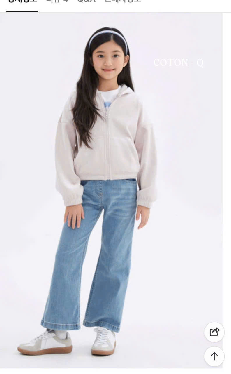 Quần jean ống loe bé gái ( ĐẬM )_thumbnail_3