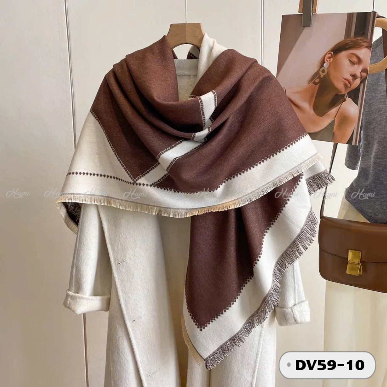 KHĂN CASHMERE VUÔNG 130x130CM (DV59-10)