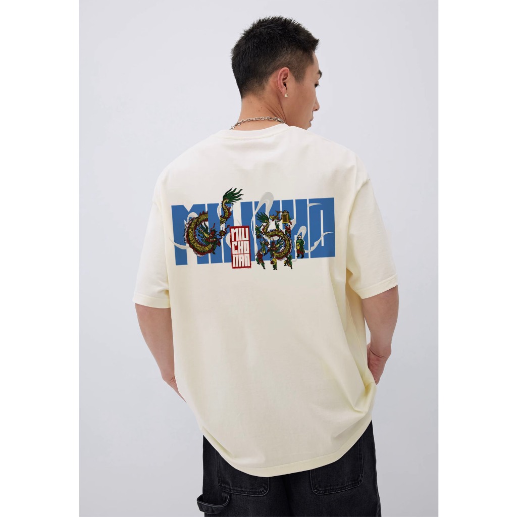 Áo thun nam form rộng 12 con giáp tuổi Thìn ( tuổi rồng) ATD442 Miucho Man cotton cổ tròn ingraphic_thumbnail_6