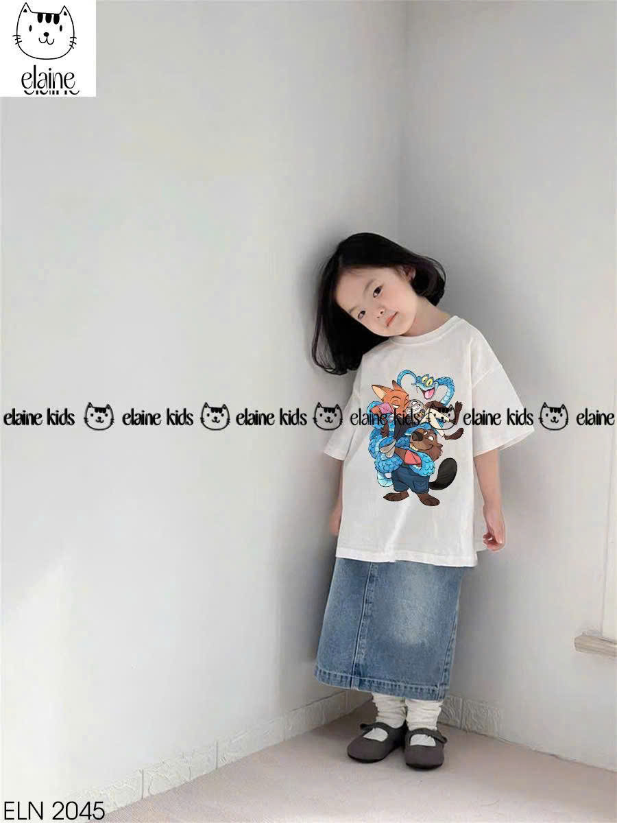 Set áo thun + chân váy jean bé gái_thumbnail_2