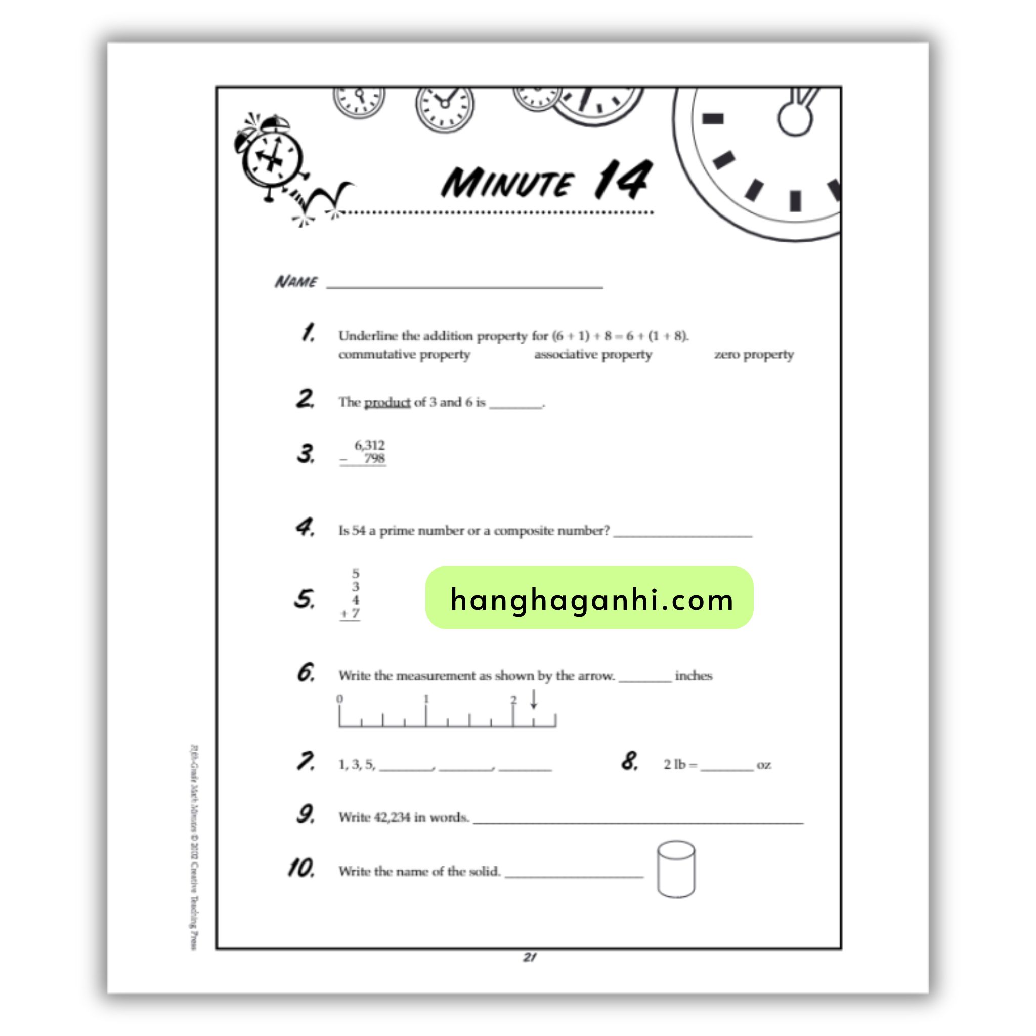 Math Minutes Grade 5- Sách Toán Tiếng Anh cho bé lớp 5_thumbnail_5