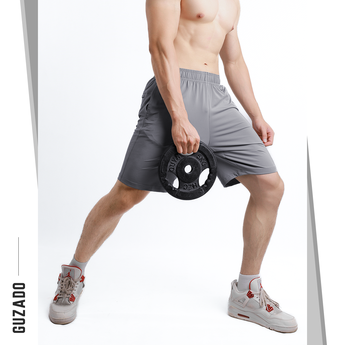 Quần Short Thể Thao GUZADO Vải Thun SIÊU CO GIÃN GSR02_thumbnail_13