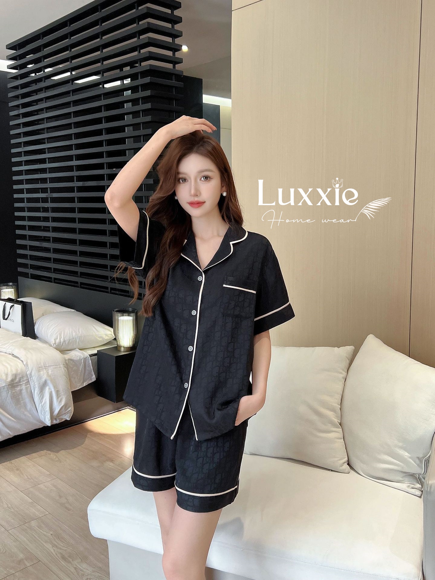 N48C Pyjama in họa tiết DR cộc đùi_thumbnail_1