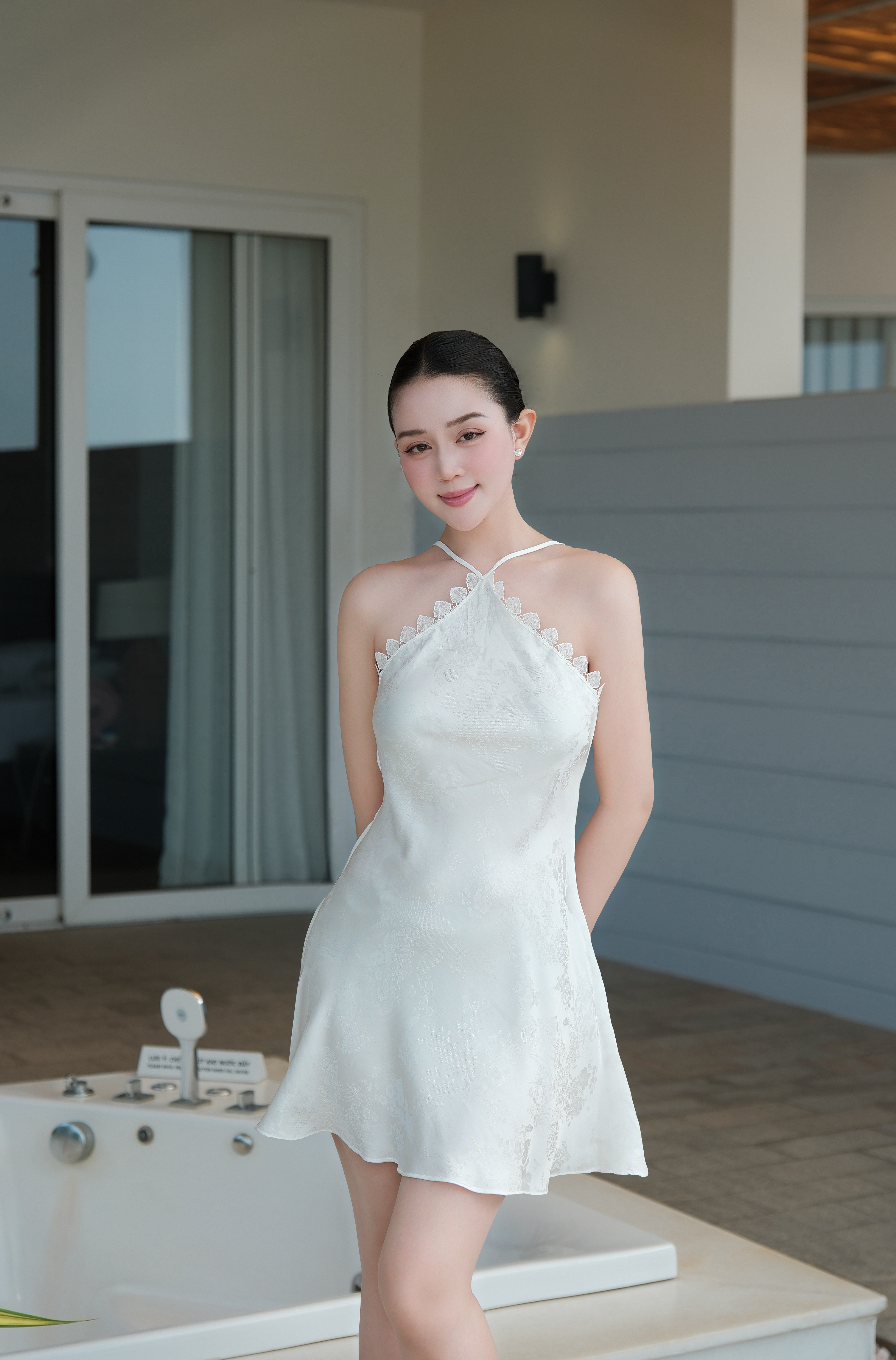 Váy Gấm 𝑺𝒐𝒇𝒕 𝑯𝒐𝒖𝒓𝒔 V45