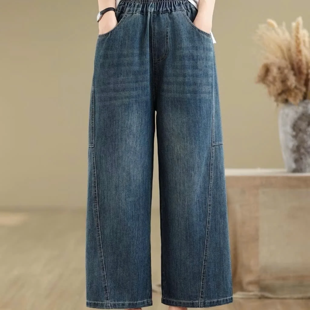 Quần jeans suông ống rộng triết ly HA9_thumbnail_2