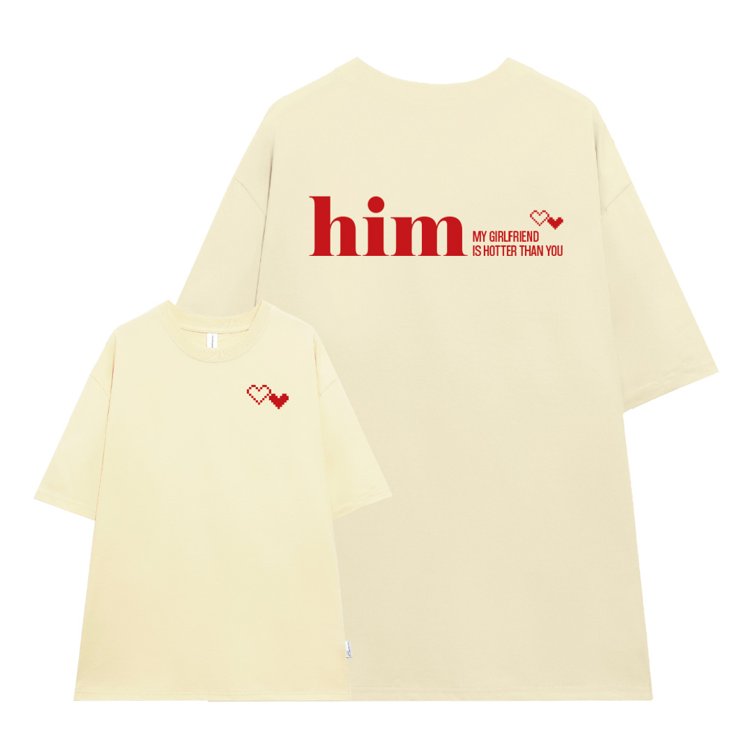 Áo thun cặp đôi couple đáng yêu from rộng ATD1368 Miucho vải cotton cổ tròn in Typography_thumbnail_10