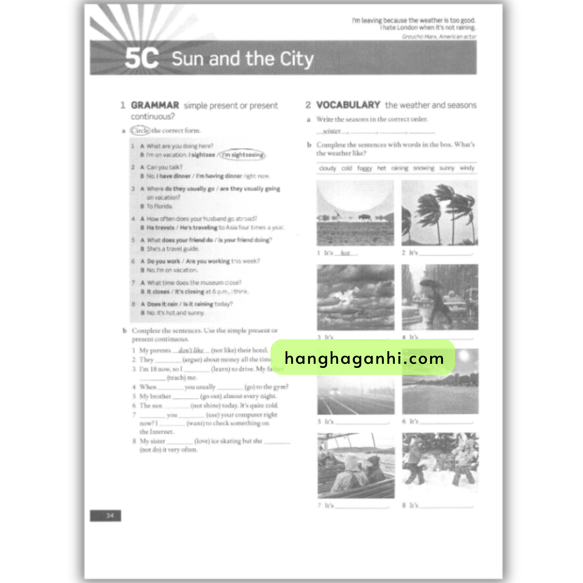 American English File 1 Workbook (Second Edition) _thumbnail_13