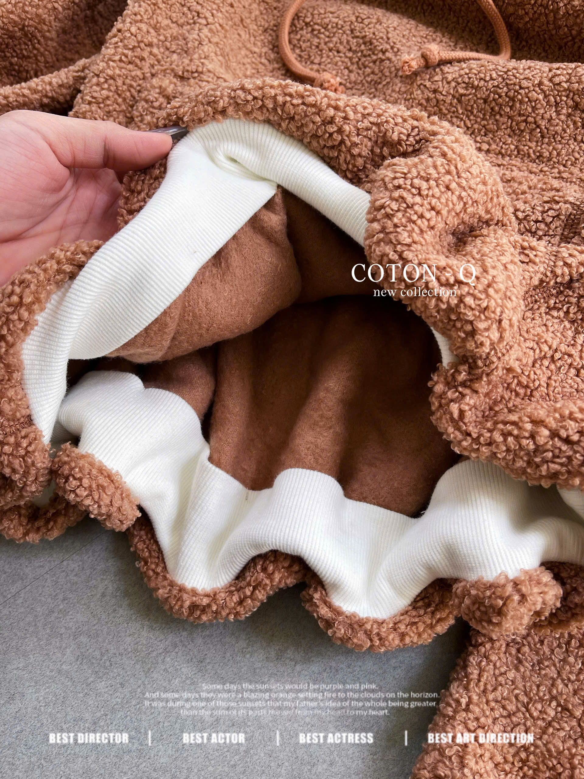 Set bộ dài lông cừu ( VÀNG NHẠT ) - lỗi dơ nhẹ_thumbnail_25