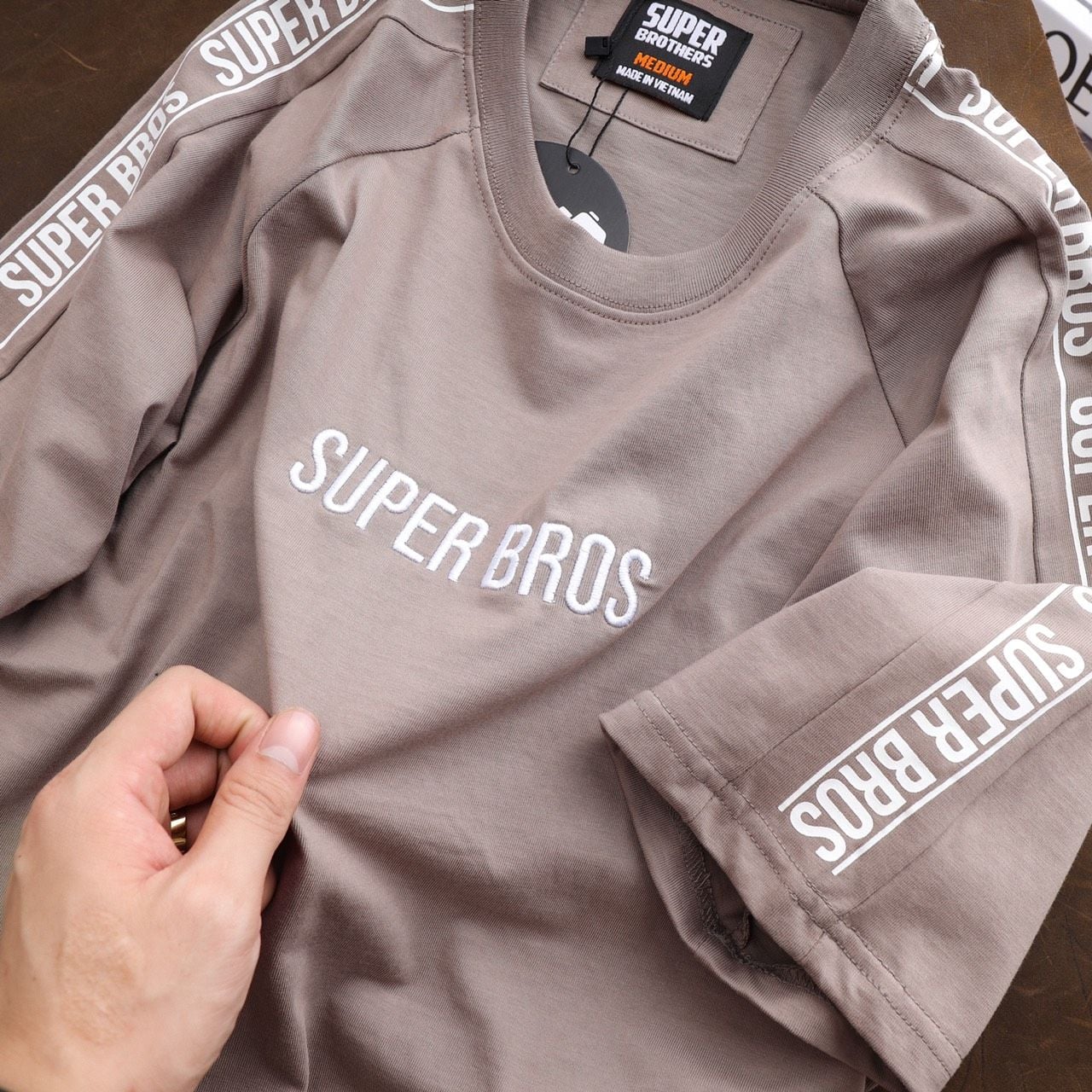 Áo Thun Super Brother Line Đủ Màu_thumbnail_3