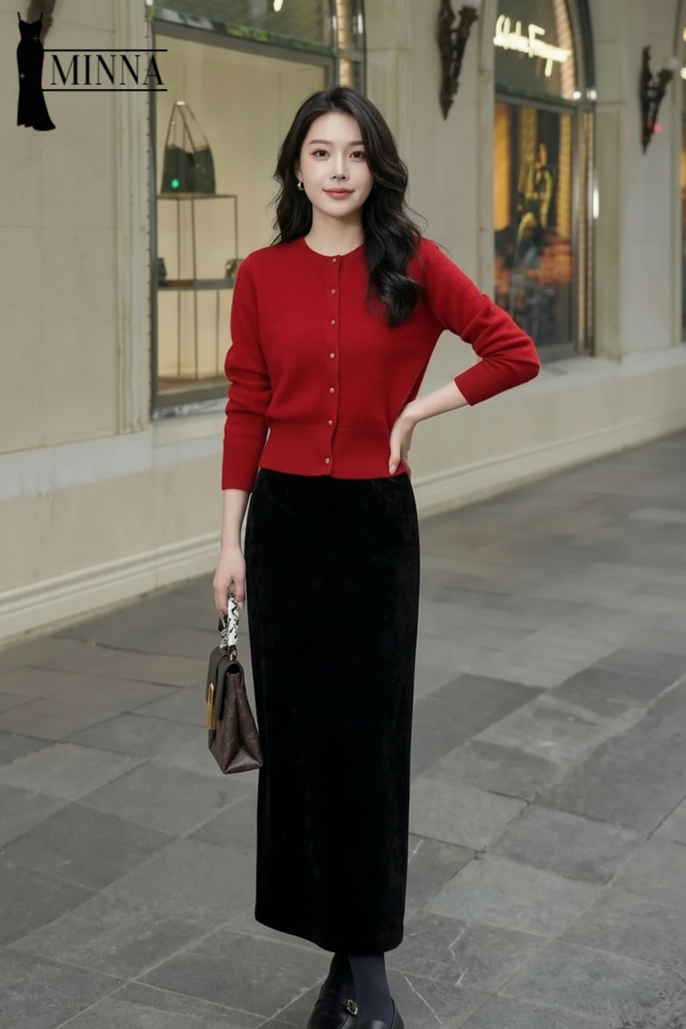 Rouge Élégance Cardigan - MA048_thumbnail_2