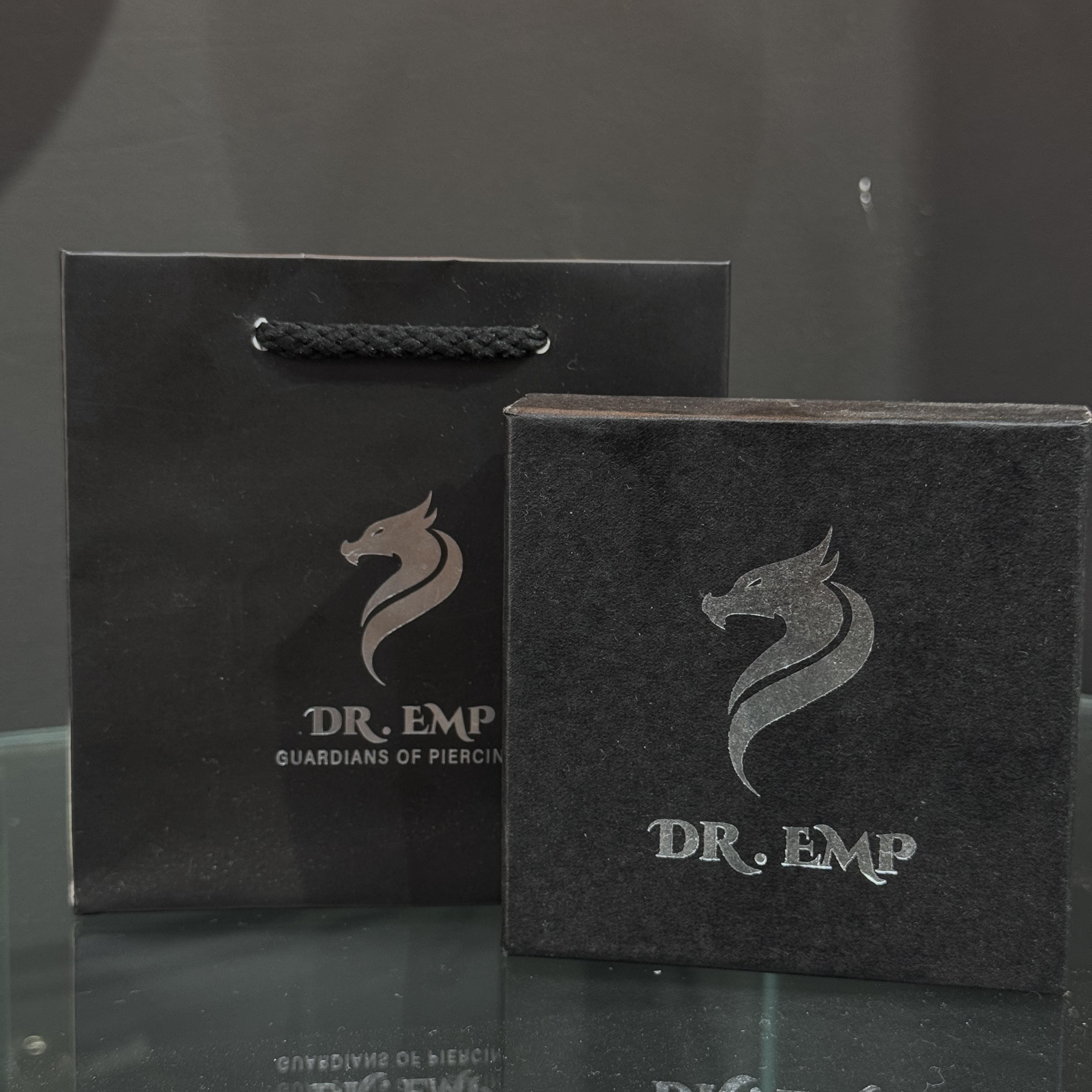 Hộp + Túi Dr.Emp in nhũ bán lẻ
