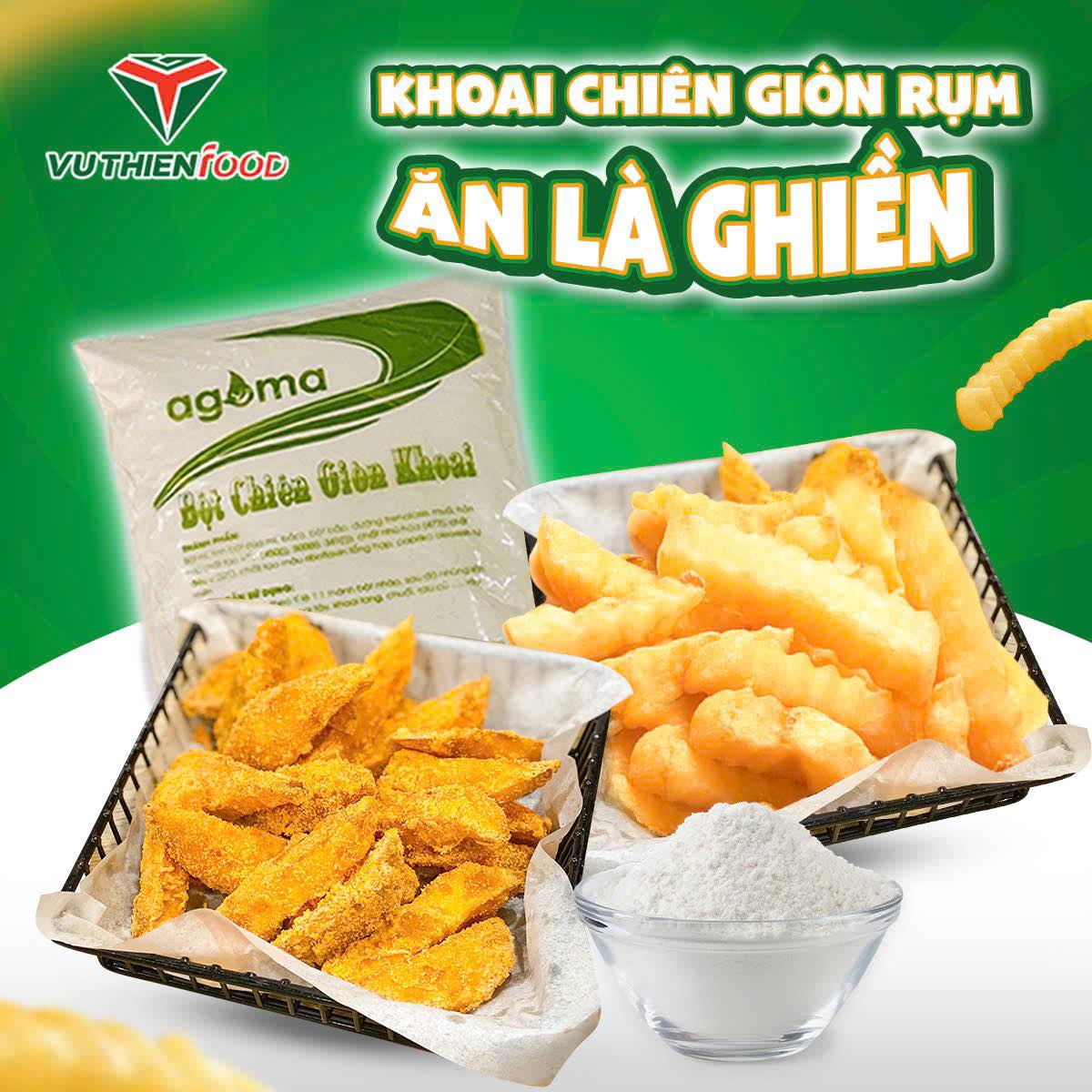 Bột chiên khoai giòn