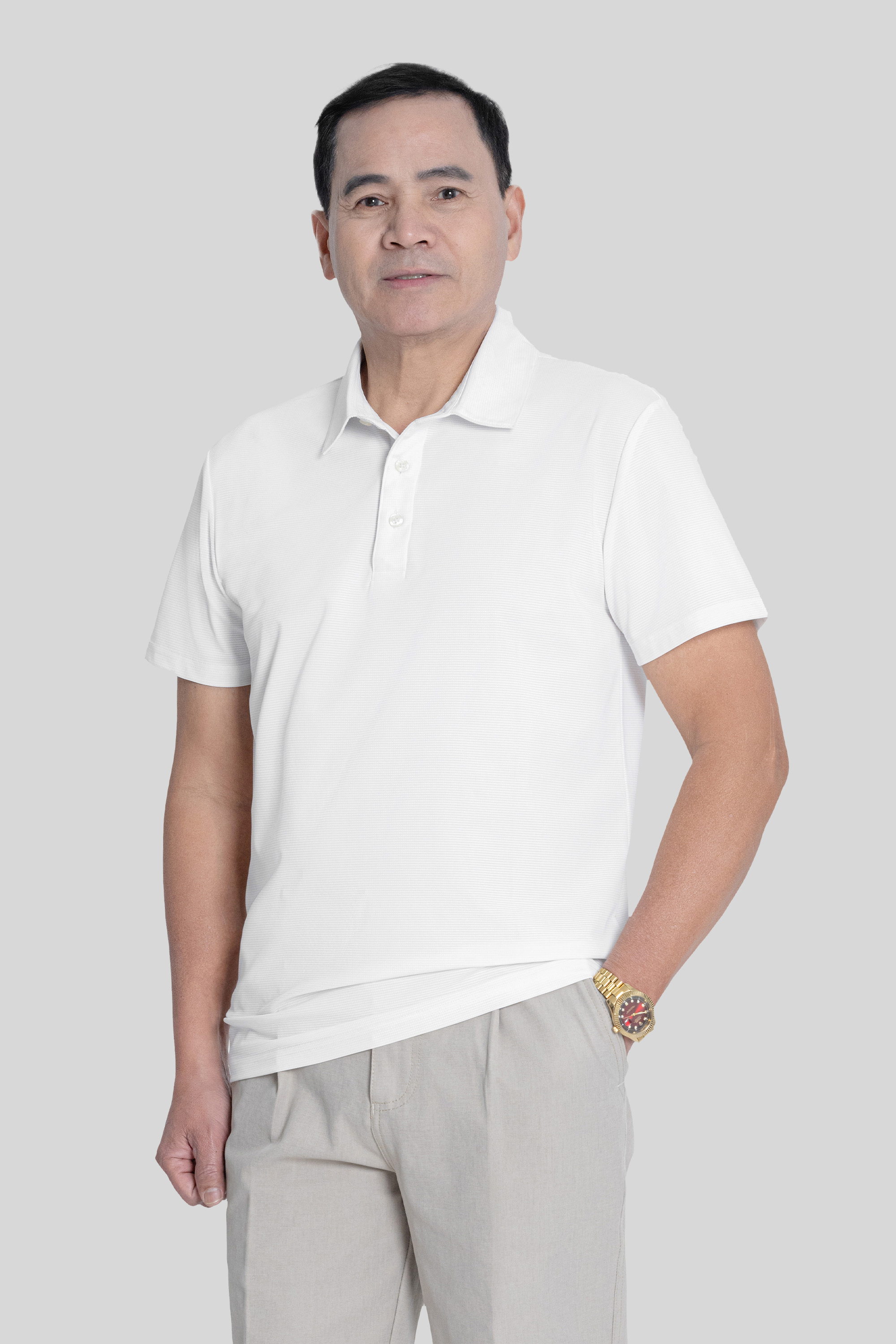 Áo Polo Nam Trung Niên ANCHI Chất Liệu Cotton Phom Suông Vạt Ngang_thumbnail_41