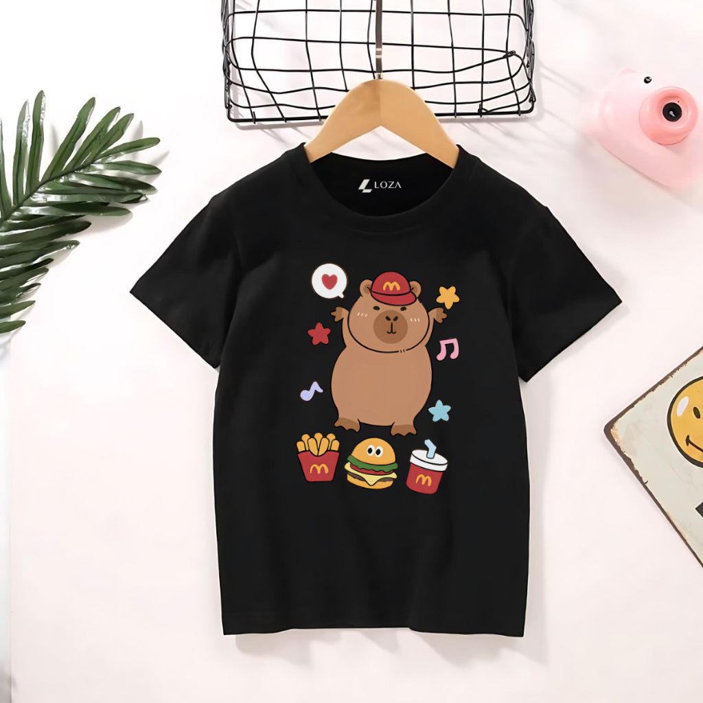 Áo phông cho bé in hình CapyBara nhiều mẫu - Loza Kids AT018_thumbnail_3