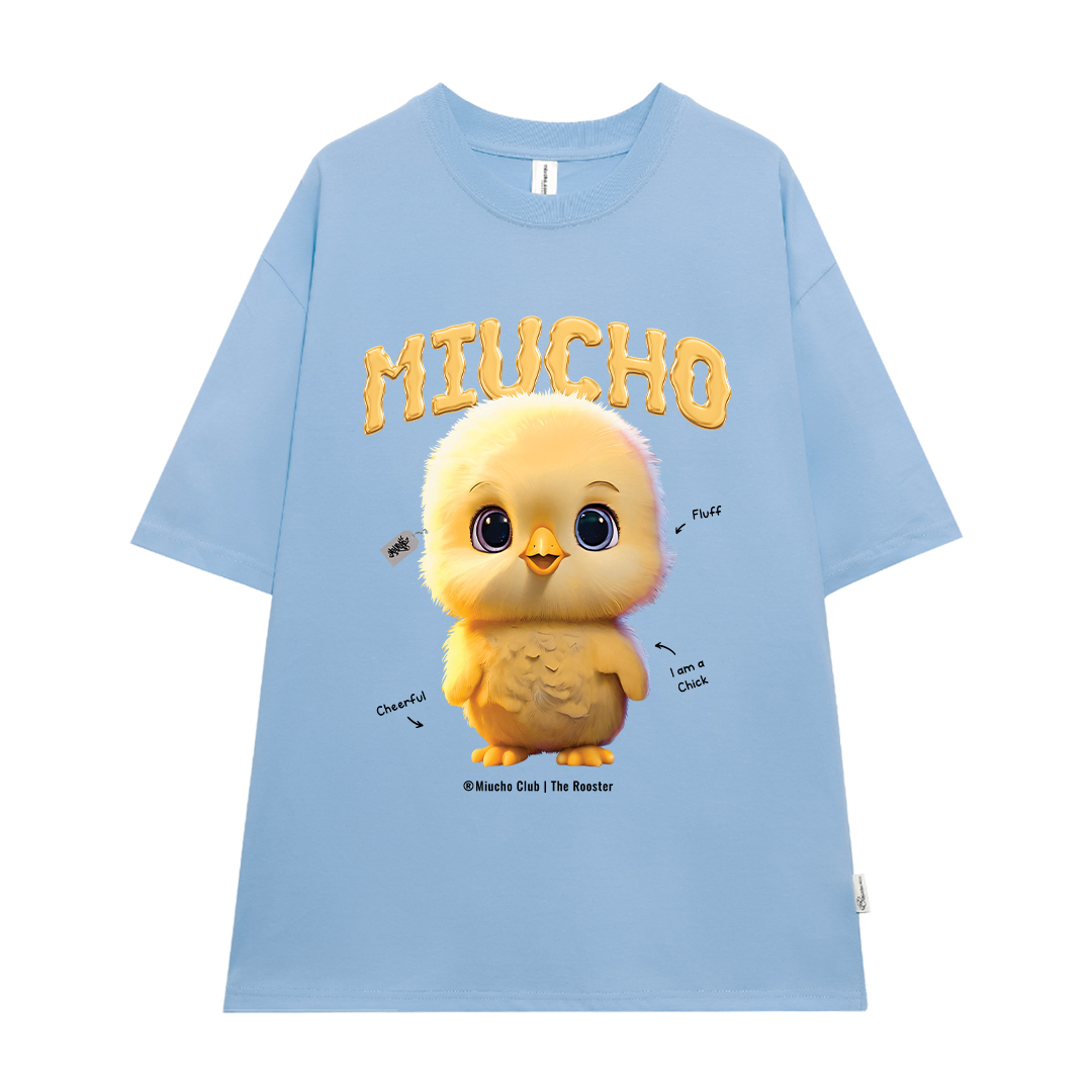 Áo thun form rộng 12 con giáp tuổi Dậu ATD1240 Miucho tay ngắn cổ tròn in mix_thumbnail_18