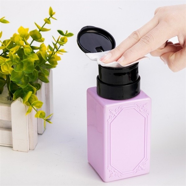 Lọ đựng cồn / acetone 250ml - hình vuông