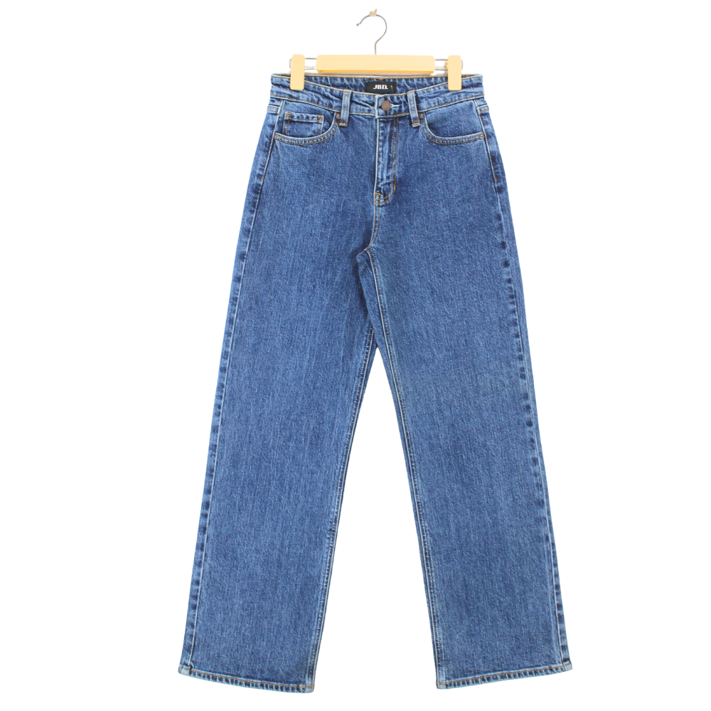 QJ654 Quần jeans suông đứng