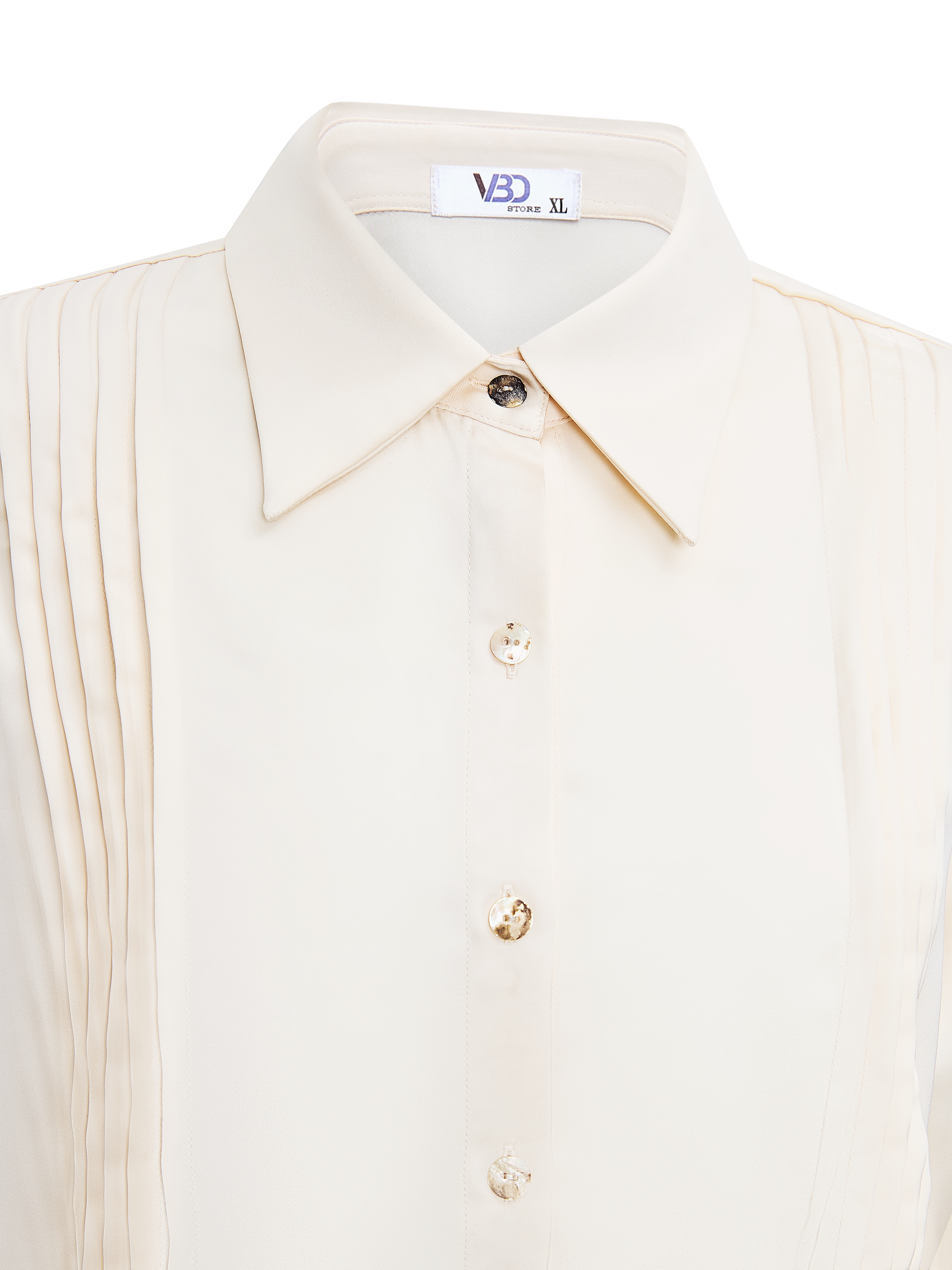 BIGSIZE- Áo sơ mi xếp ly ngực V- AK090_thumbnail_11